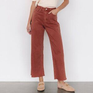 Baltic Born Spence Denim Pants | Terracotta Size MM